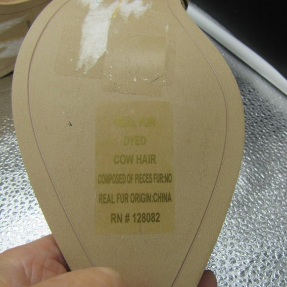 DOLCE VITA LEOPARD PRINT BOOTS.   DYED COW HAIR.  SIZE 7.  NIB - Picture 8 of 10